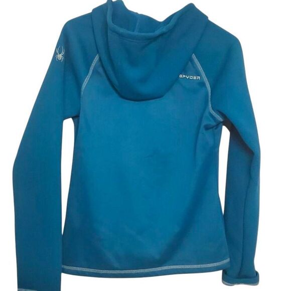 SPYDER Full-Zip Hooded Jacket Size Small - Picture 3 of 3